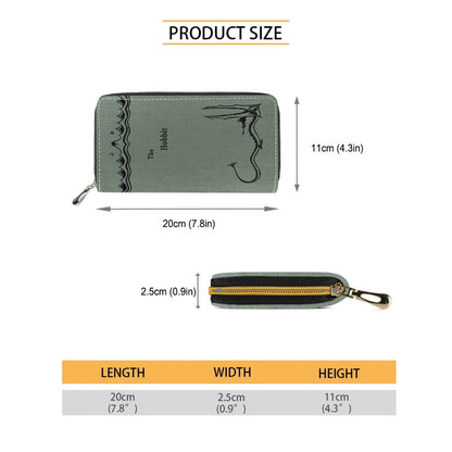 Book Wallets , Book Clutch, Book Lover Gift, Best Holiday Gifts, Purple Purse Bag, Charlotte Bronte, Zip Around Wallet