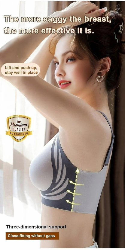 🔥🎁Super gather bra | Wireless Push-up Bra👍No more sagging breasts