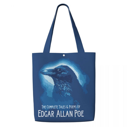 Book Canvas Bag, Full Color Printing, Book Lover Gift, Best Holiday Gifts, Various Book Covers, Practical and lightweight