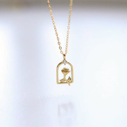 The Little Prince's Rose Garden Necklace