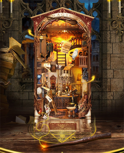 DIY Wizarding World Booknook(Free shipping)