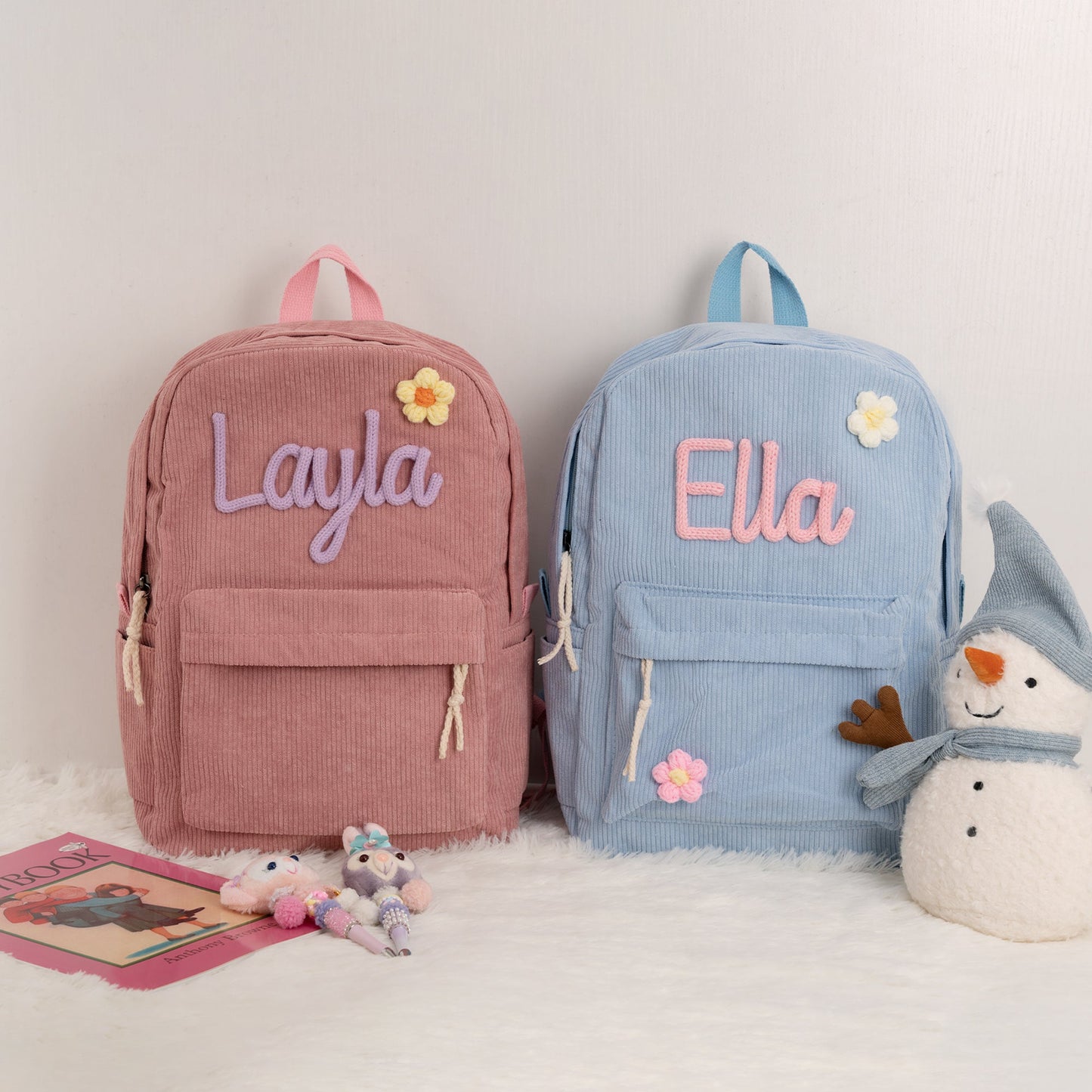 Custom Kids Backpack With Name | School Bag | Toddler Book Bag | School Bag for Kids | Children's Backpack | Kids Backpack