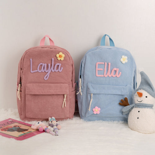 Custom Kids Backpack With Name | School Bag | Toddler Book Bag | School Bag for Kids | Children's Backpack | Kids Backpack