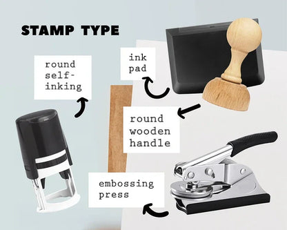 Flying Dragon Custom Embosser Personalized Custom From the Library of  Book Stamp, Custom Self-Inking Stamp