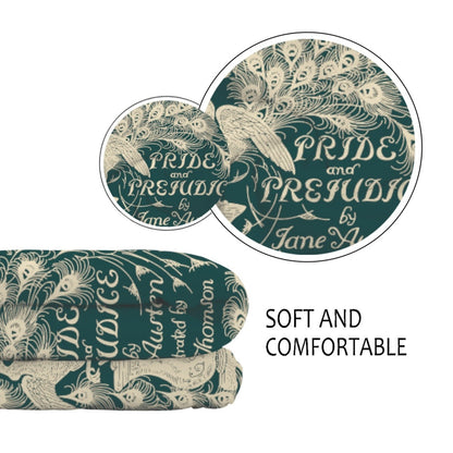 Pride & Prejudice Fleece Blanket(Free shipping)
