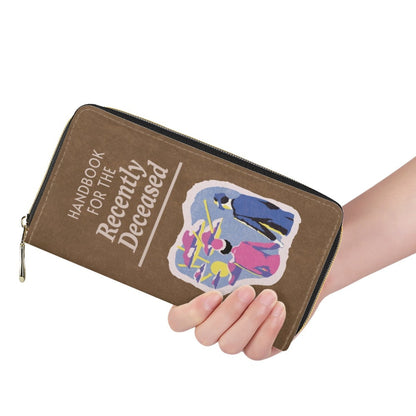 Book Wallets , Book Clutch, Book Lover Gift, Best Holiday Gifts, Purple Purse Bag, Charlotte Bronte, Zip Around Wallet