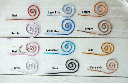 Personalized Wire Name Bookmark