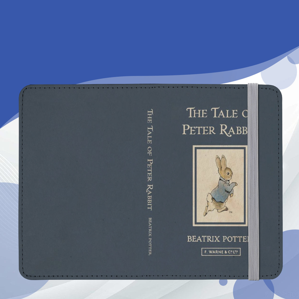 Book Cover Leather Passport Holder