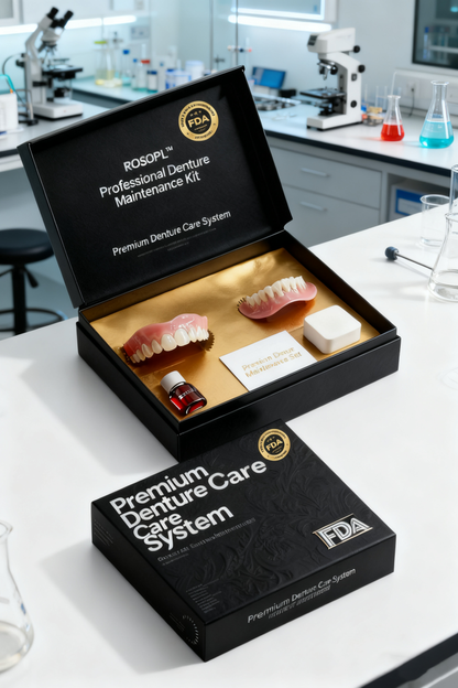 🦷Ends Today: 70% OFF! ROSOPLTM Custom-Fit Full Functional DenturesMake you more confident