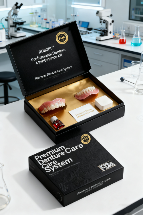 🦷Ends Today: 70% OFF! ROSOPLTM Custom-Fit Full Functional DenturesMake you more confident