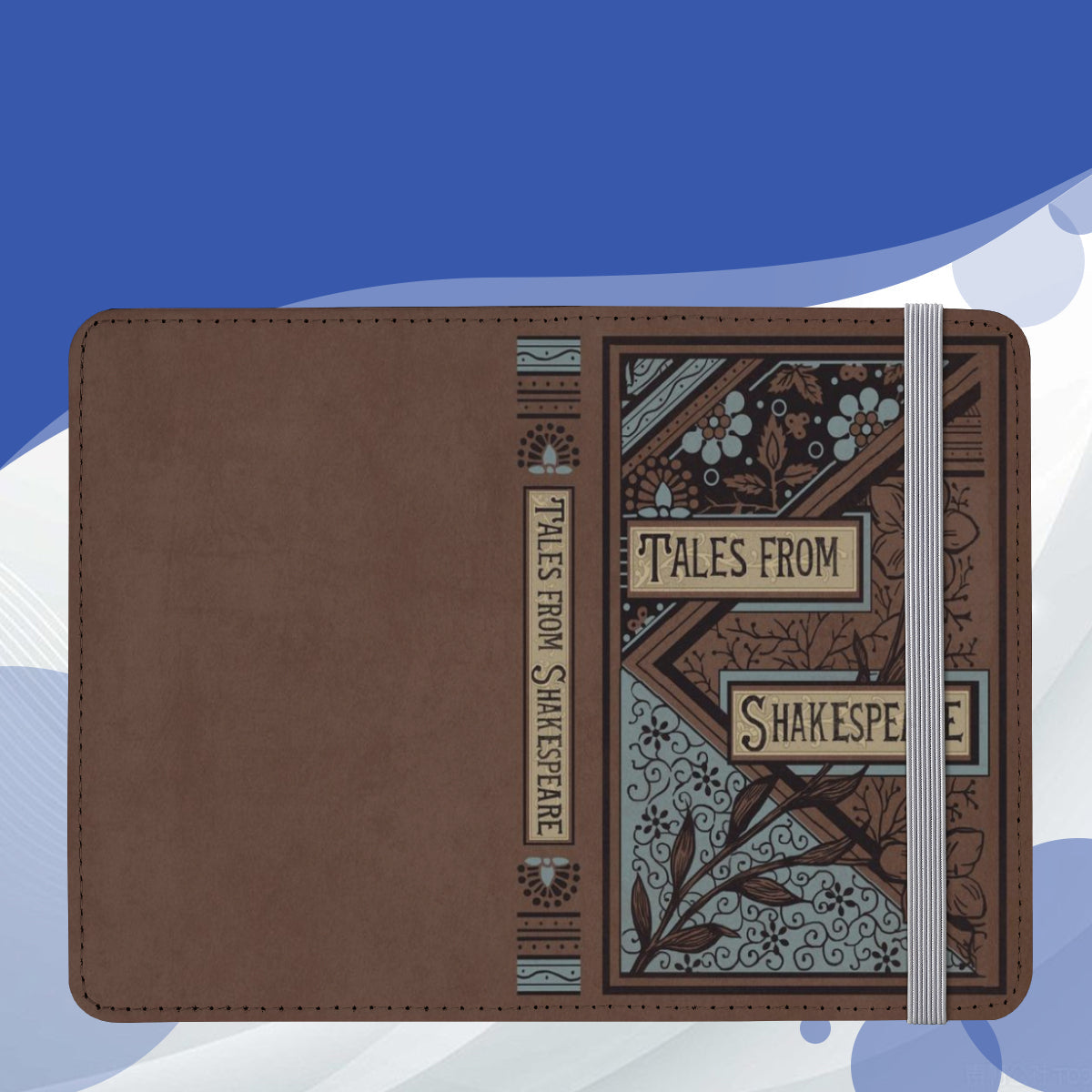 Book Cover Leather Passport Holder