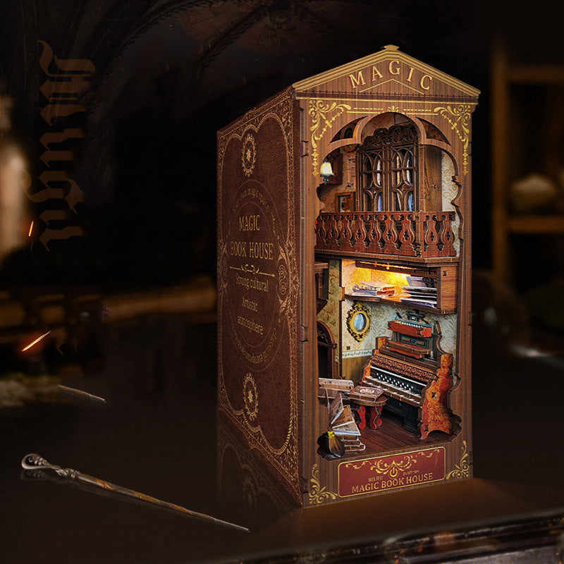 DIY Wizarding World Booknook(Free shipping)