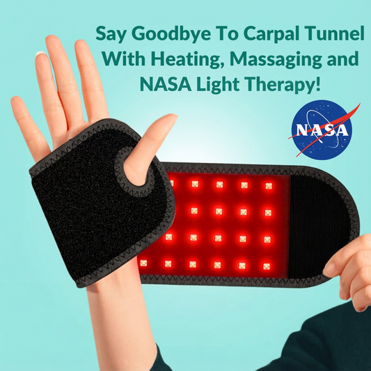 CarpalWrap™ - Heating, Massaging, NASA Light Therapy for Your Carpal Tunnel
