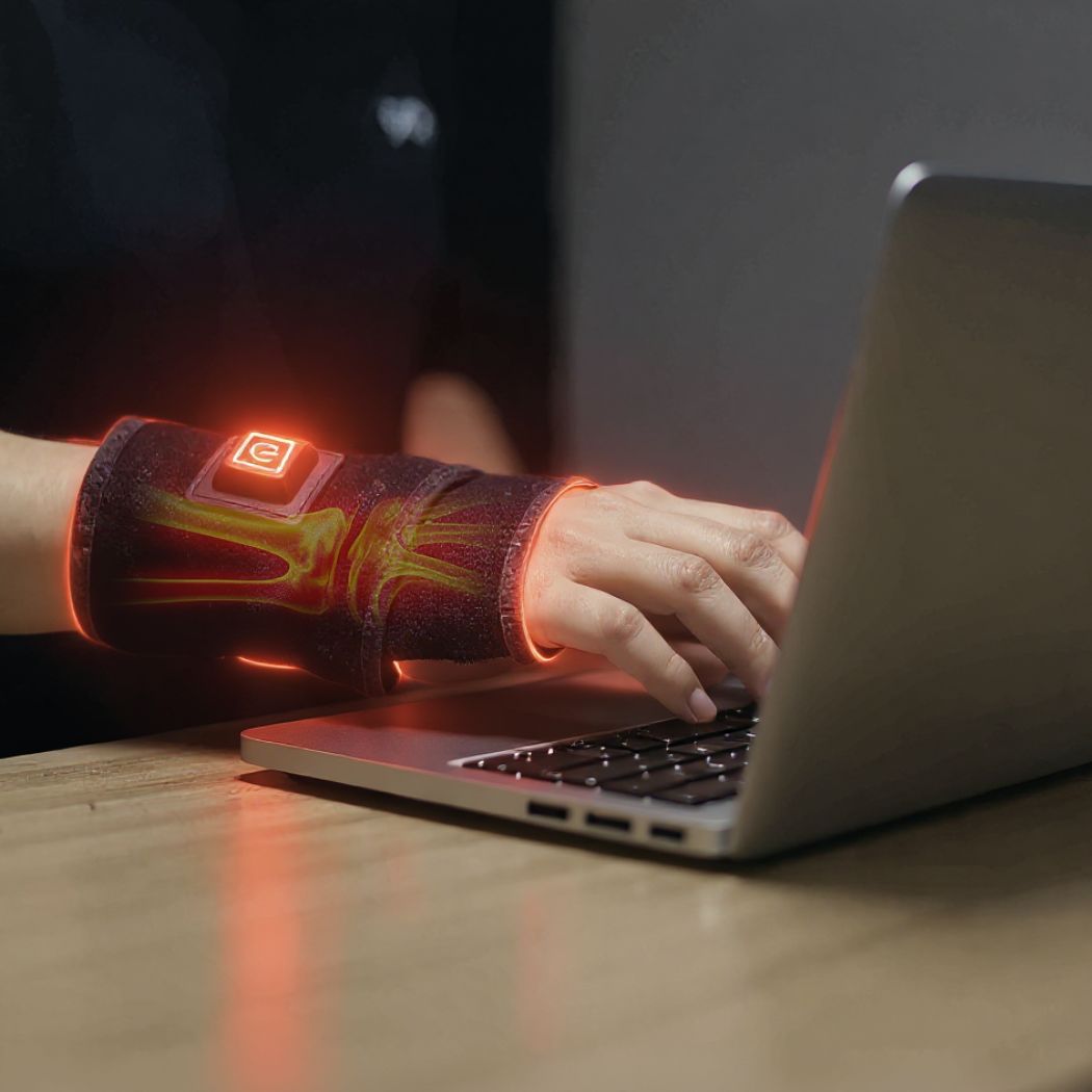 CarpalWrap™ - Heating, Massaging, NASA Light Therapy for Your Carpal Tunnel